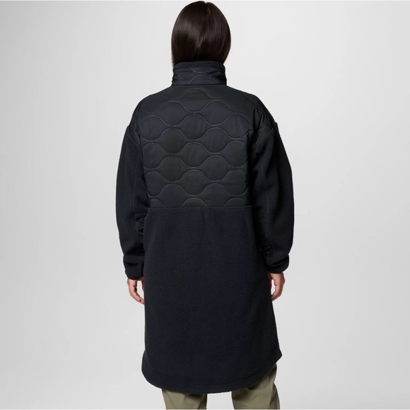 NWT Columbia Women's Cloud Point Long Fleece Jacket - Picture 2 of 7